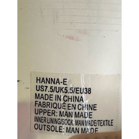 Just Fab Cheetah Print Hanna Transparent Heeled Peep Open Toe Sandal Size 7.5 - Picture 6 of 8